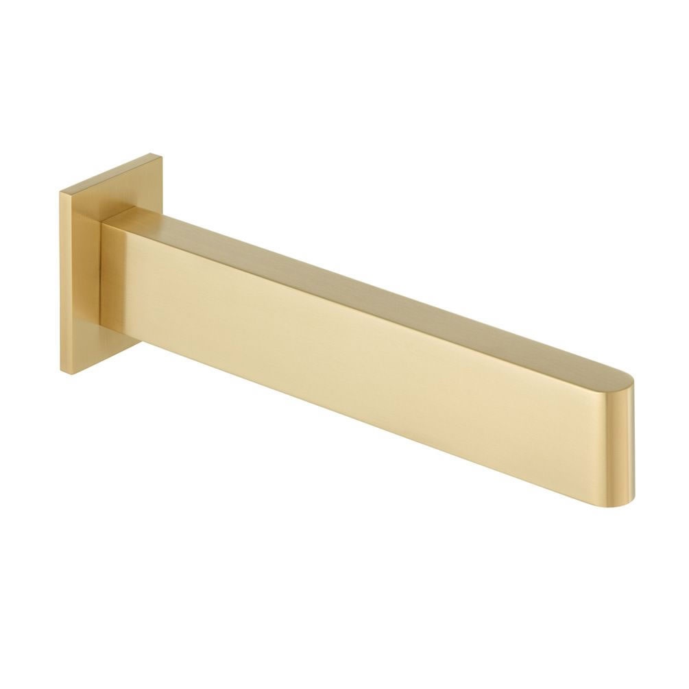 Cutout image of Vado Individual Edit Brushed Gold Bath Spout